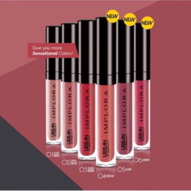 IMPLORA URBAN LIPCREAM MATTE
