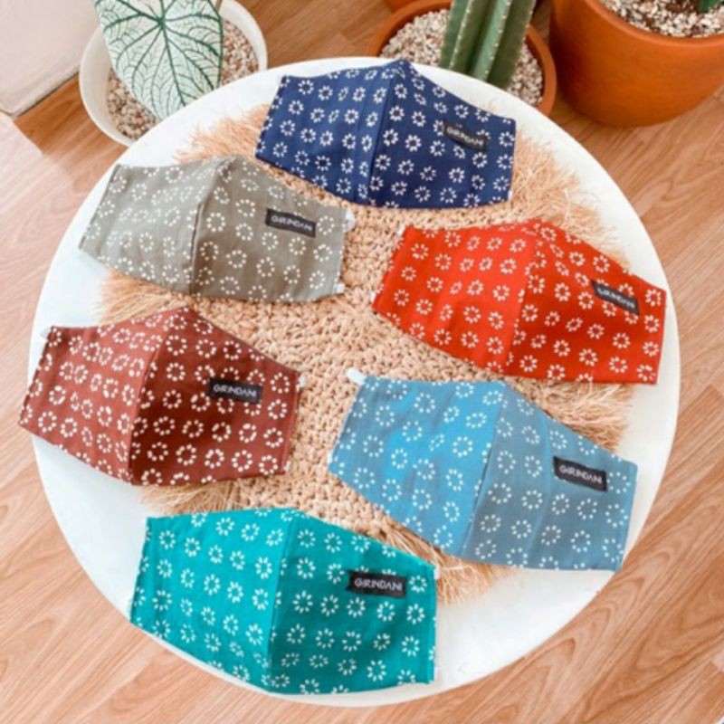 Masker Girindani Batik part 2