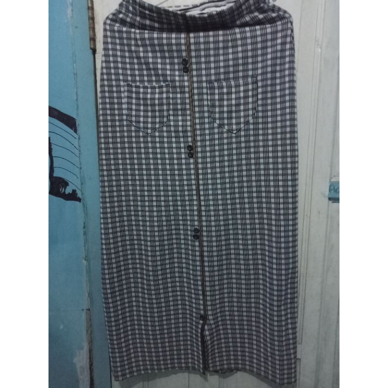 Preloved Monochrome Skirt