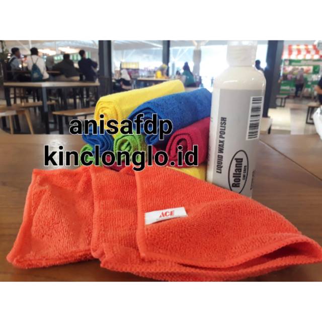 Liquid Wax Polish dan Kain Microfiber