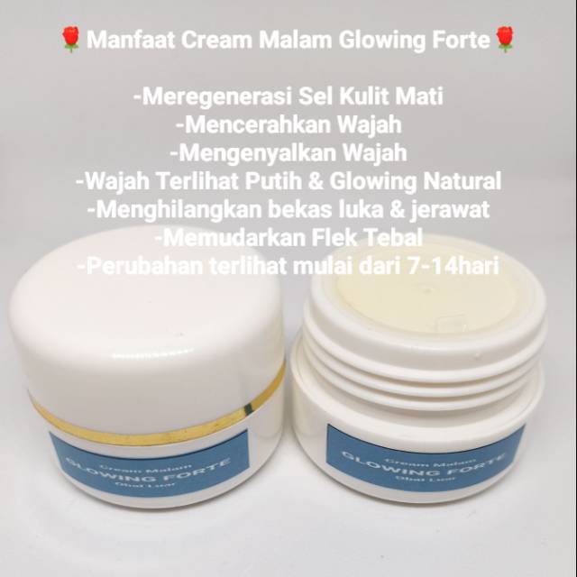 Cream Malam Glowing Forte