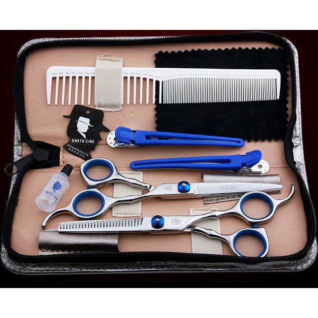 ༺ COD AKTIF ༻ Set Gunting Rambut Salon - Silver