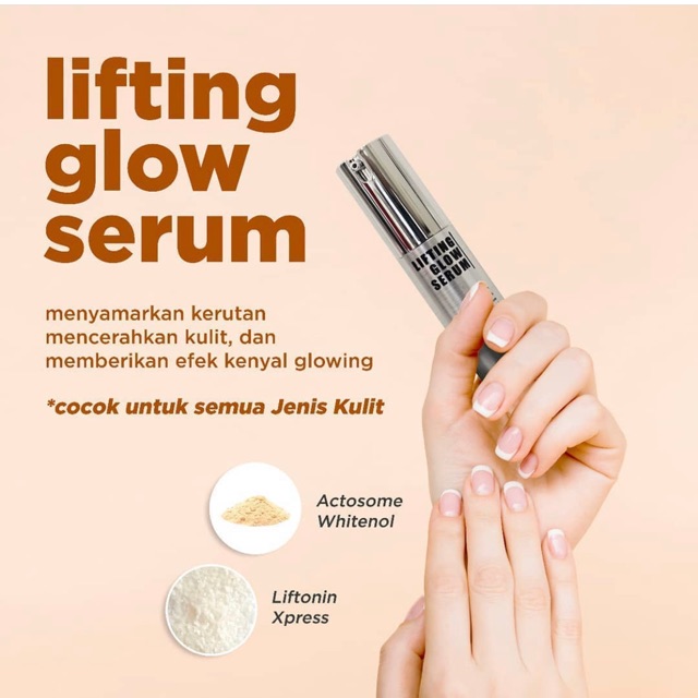 Lifting glow serum