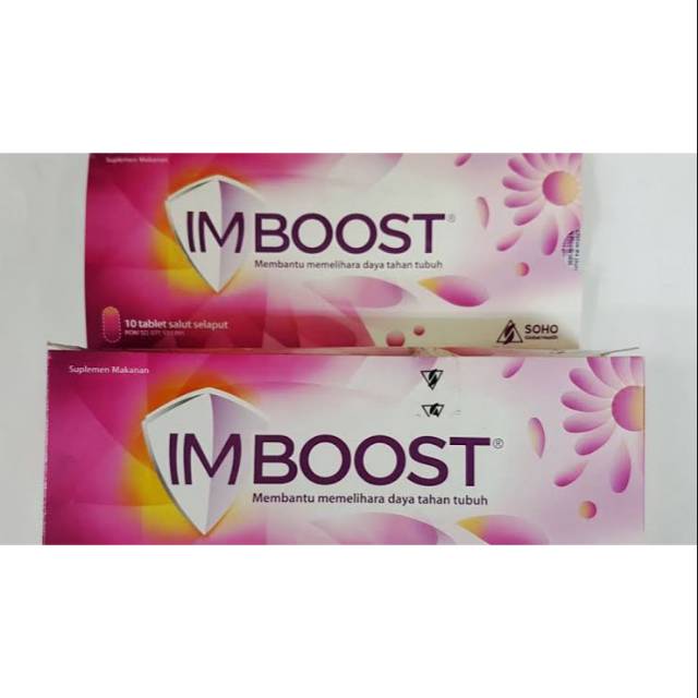 Imboost tablet isi 10 per strip