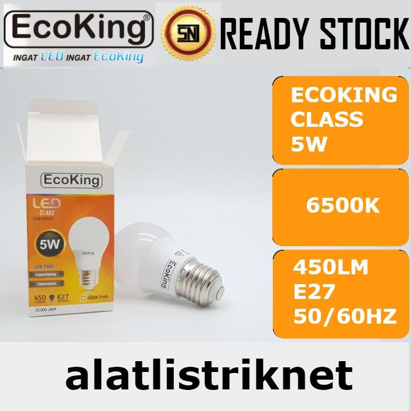 LAMPU LED BLUB ECOKING 5WATT