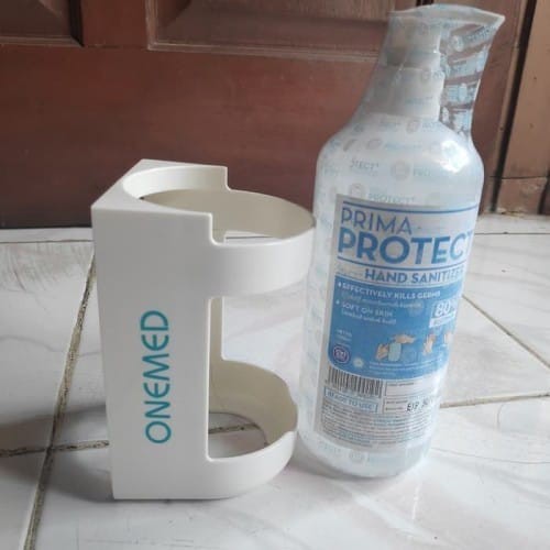 Handsanitizer Cair + bracket / Prima Protect 500ml pump + bracket