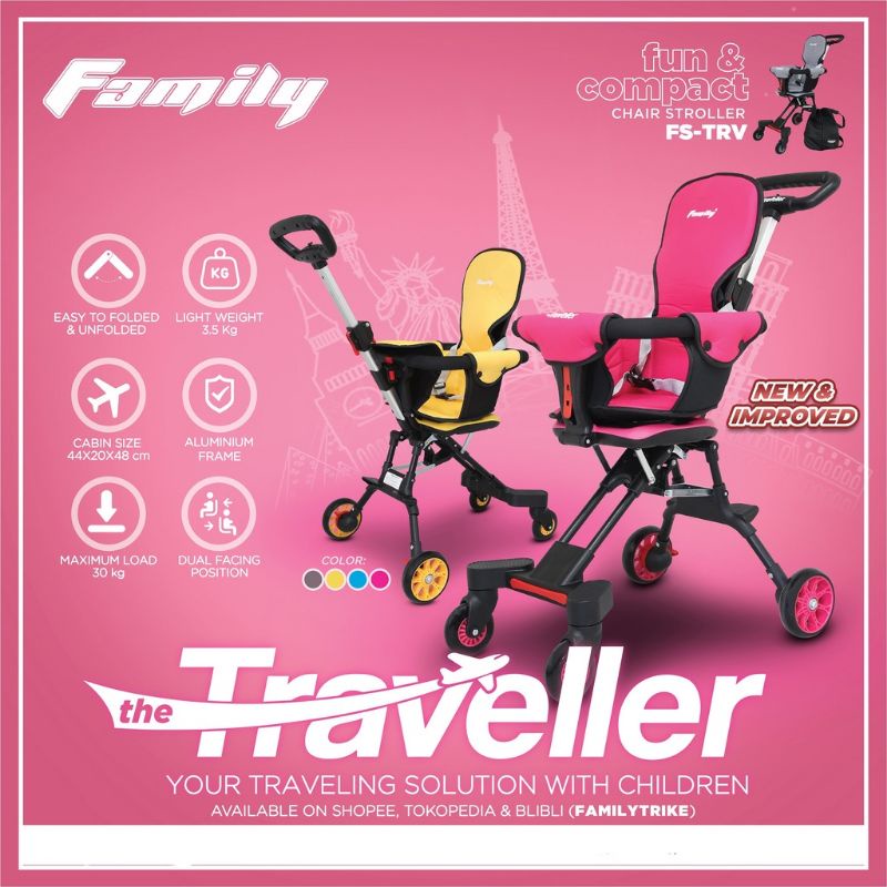 Family Traveller Magic Stroller