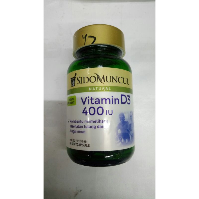 VIT D3 400iu isi 50