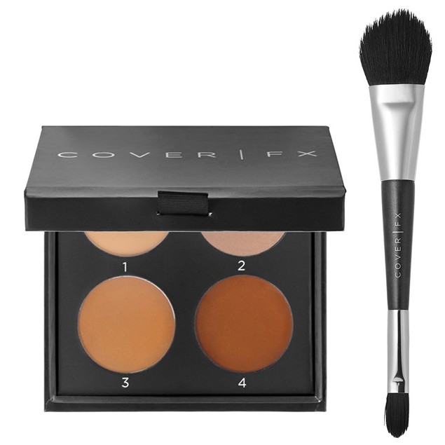 COVER FX Contour Kit shade MEDIUM + with Brush