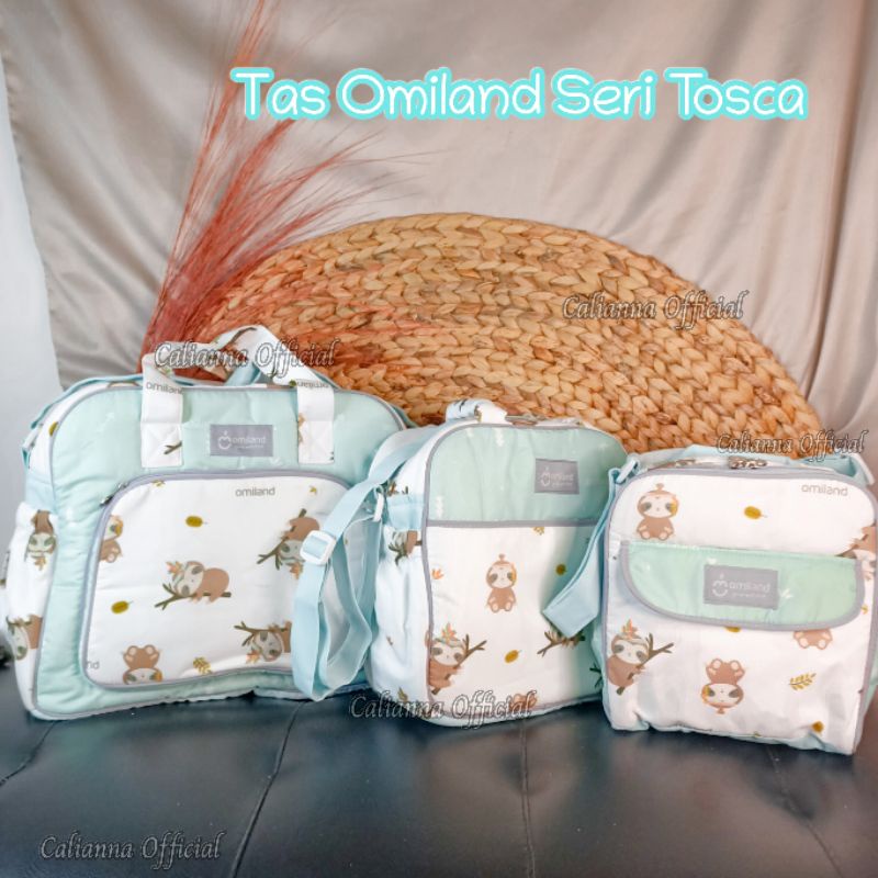 Tas Omiland Sloth Series Jumbo, Medium dan Small