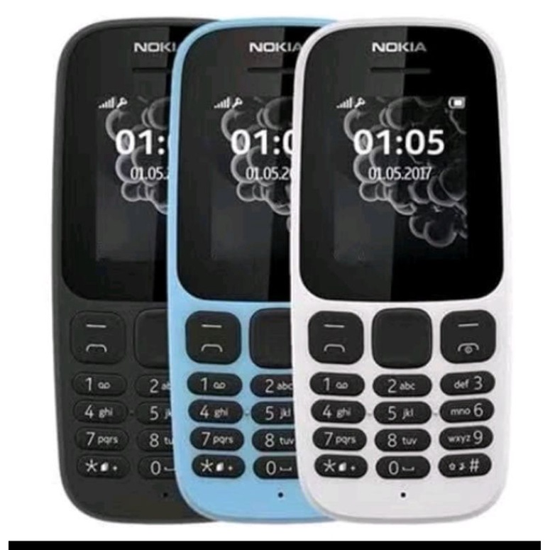 Nokia Jadul 105 Hitam