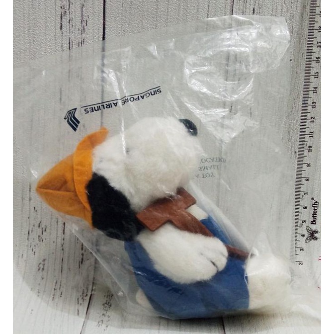 Boneka Original Peanuts Snoopy Architect Sealed