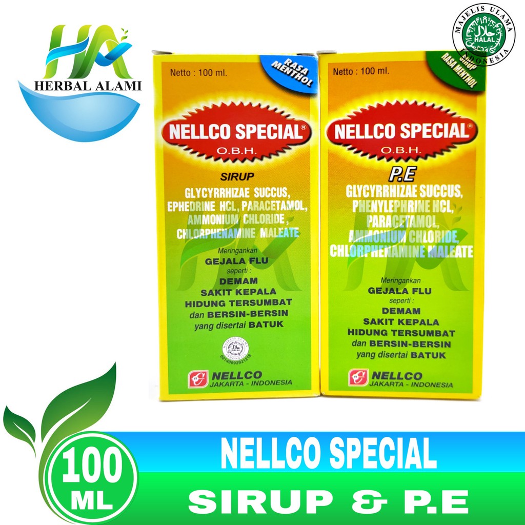 Syrup Nellco Spesial OBH 100ml