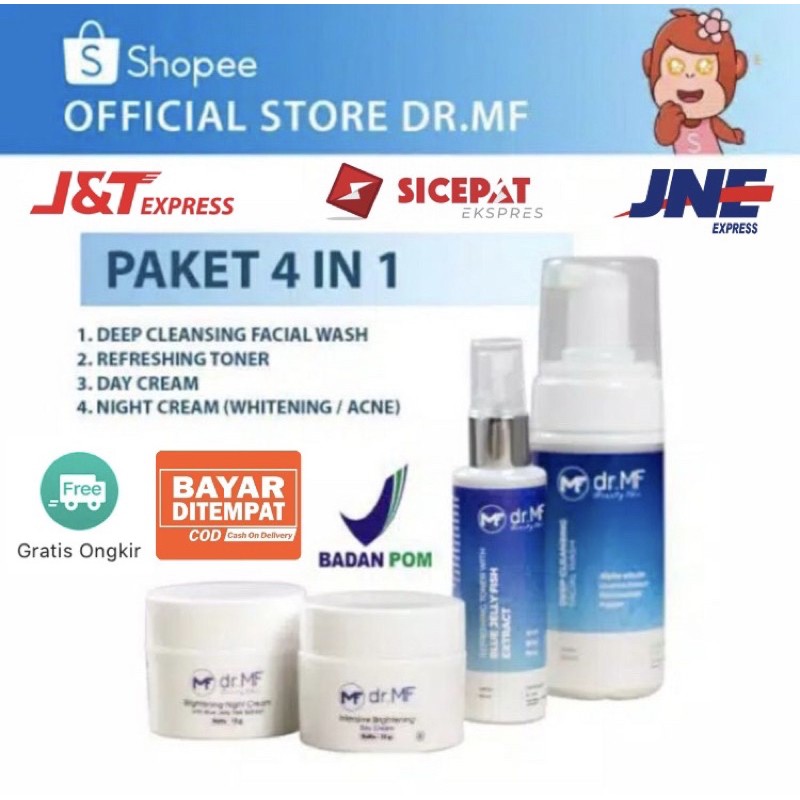 dr. MF Beauty Skin 4in1 Basic Package | FREE POUCH |