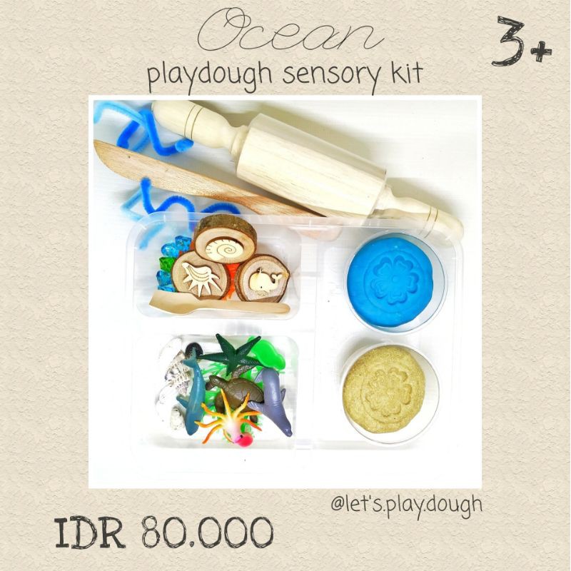 Playdough Sensory Kit - Ocean