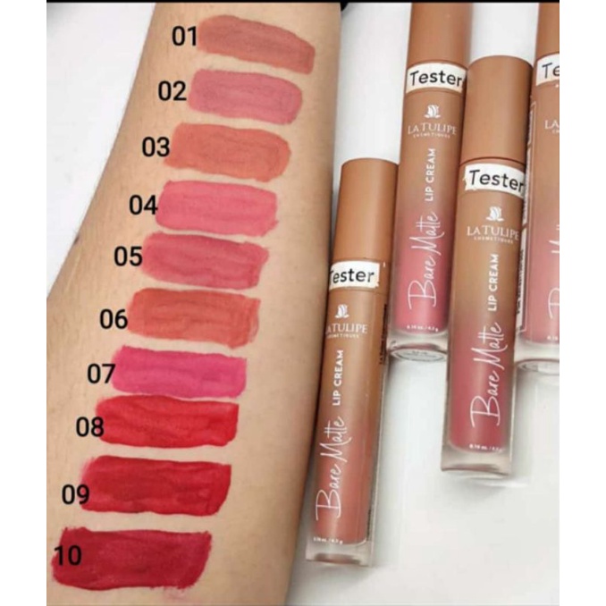Bare matte lip cream
