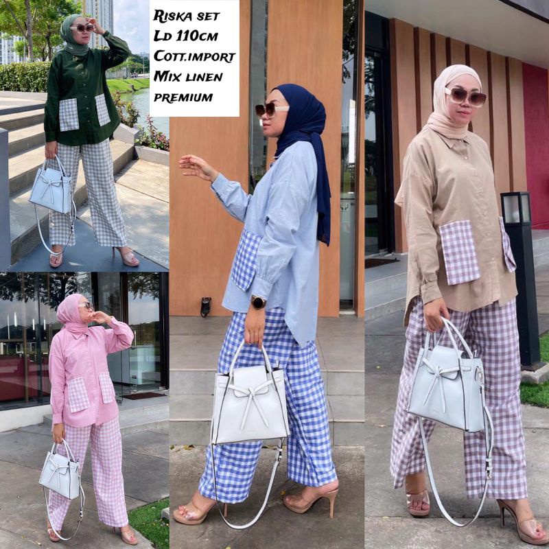 SETELAN CELANA RIZKA ORI