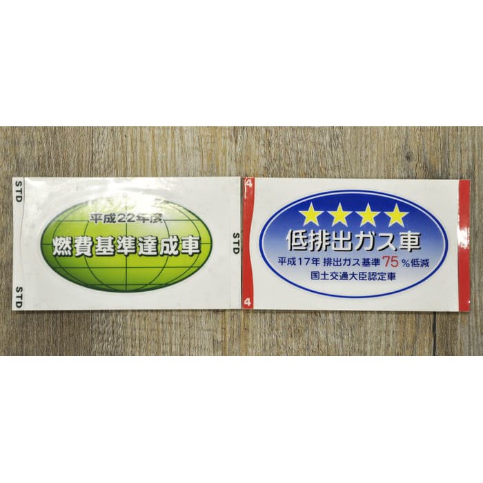 Genuine Sticker Built Up CBU Emisi