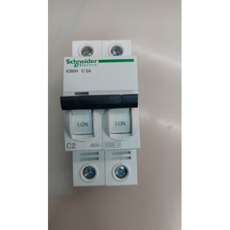 schneider mcb ic 60h 2p 2a