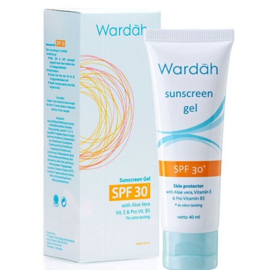 Wardah sunscreen gel SPF30