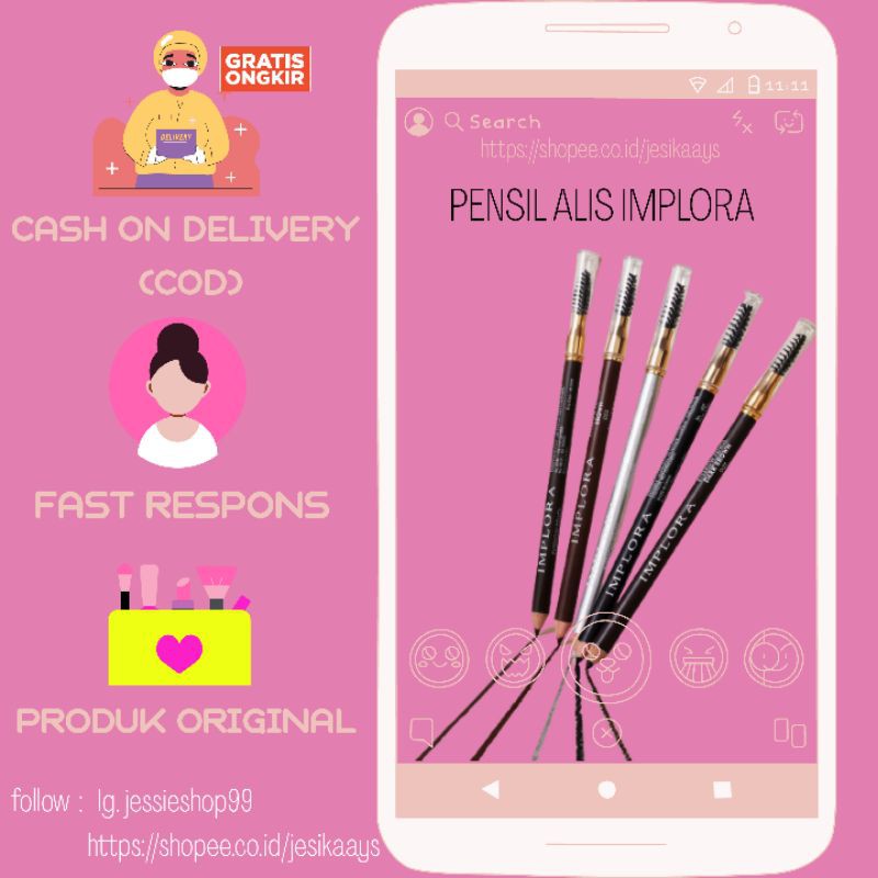 ❤JESSIE❤PENSIL ALIS IMPLORA