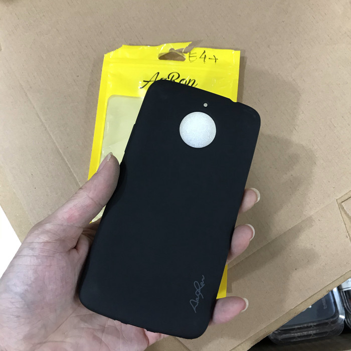 MOTO E4 PLUS SILIKONE MATTE BABY SKIN SOFT TOUCH