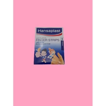 HANSAPLAST KAIN ELASTIS FINGER STRIPS 6"S