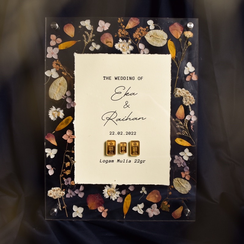 Puspa | Pressed Flower Mahar