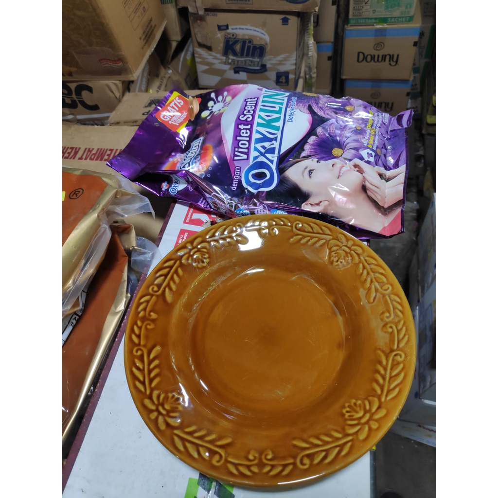 Detergen OXY Klin 800gr Gratis piring cantik