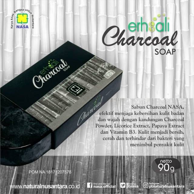 Erhsali carcoal soap