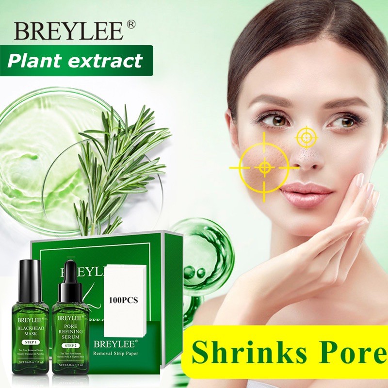 BREYLEE Blackhead Removal Mask Step 1 (Include 100 pcs Paper)