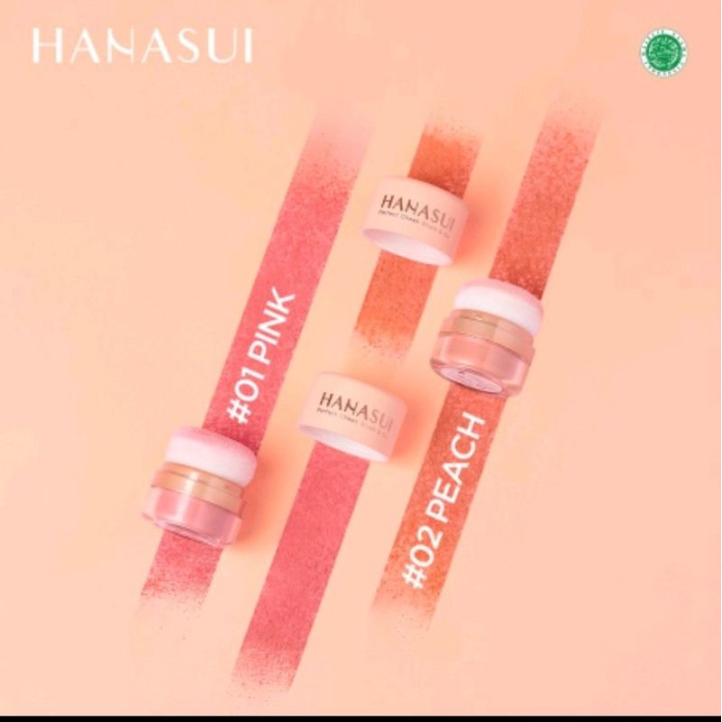 Hanasui Perfect check blush & go