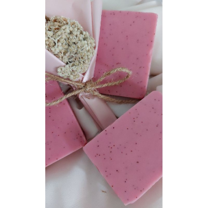 Blush Collagen Soap Strawberry Milk