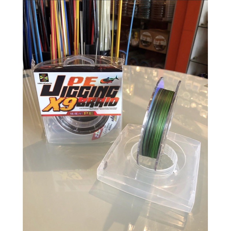 PE G-TECH JIGGING X9 BRAID 200m
