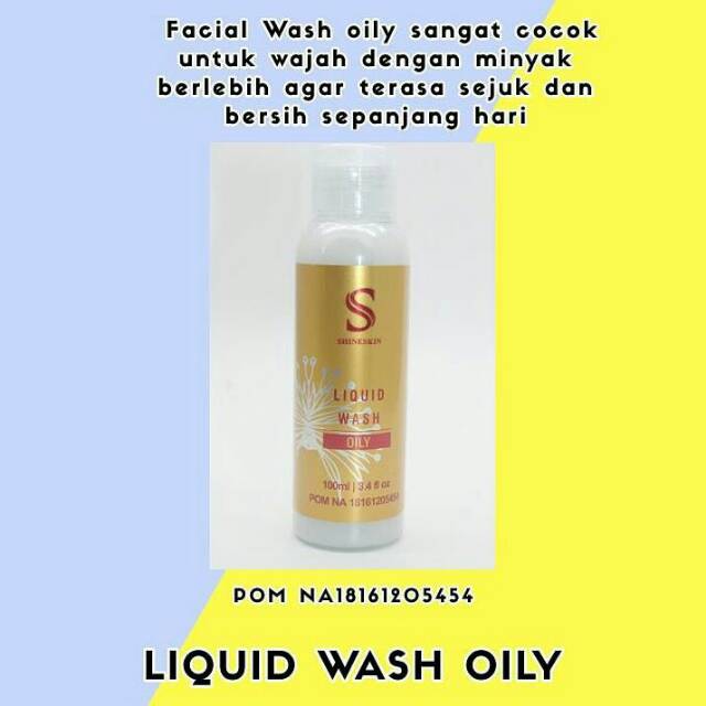 Liquid wash oily