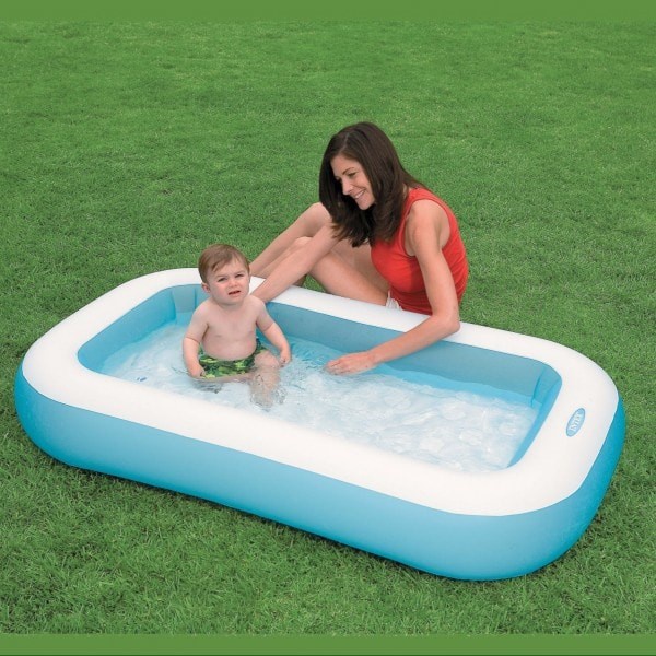 KOLAM RENANG ANAK RECTANGULAR PERSEGI 166X100X25 CM / INFLATABLE RECTANGULAR POOL / 24010013