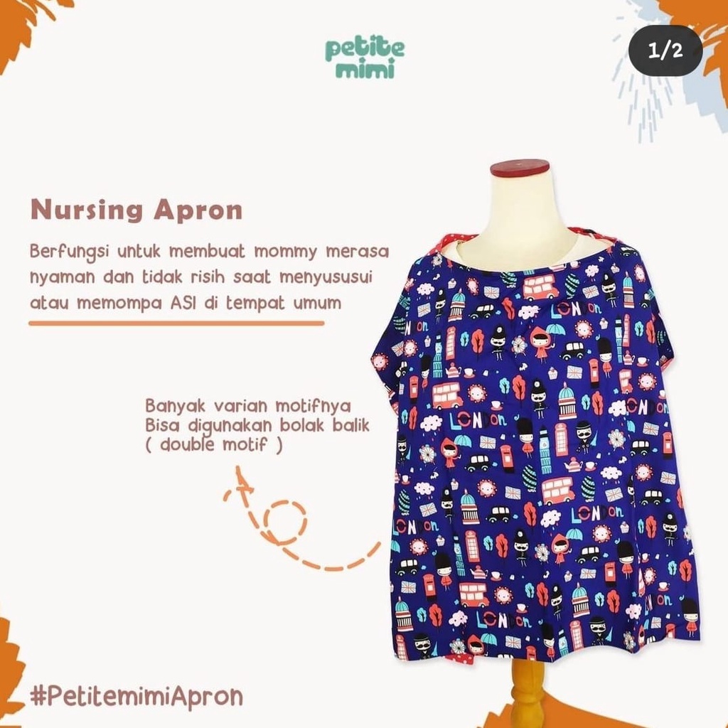 Apron Menyusui Petite Mimi