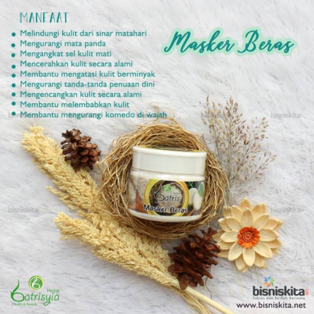 Masker Beras Batrisyia