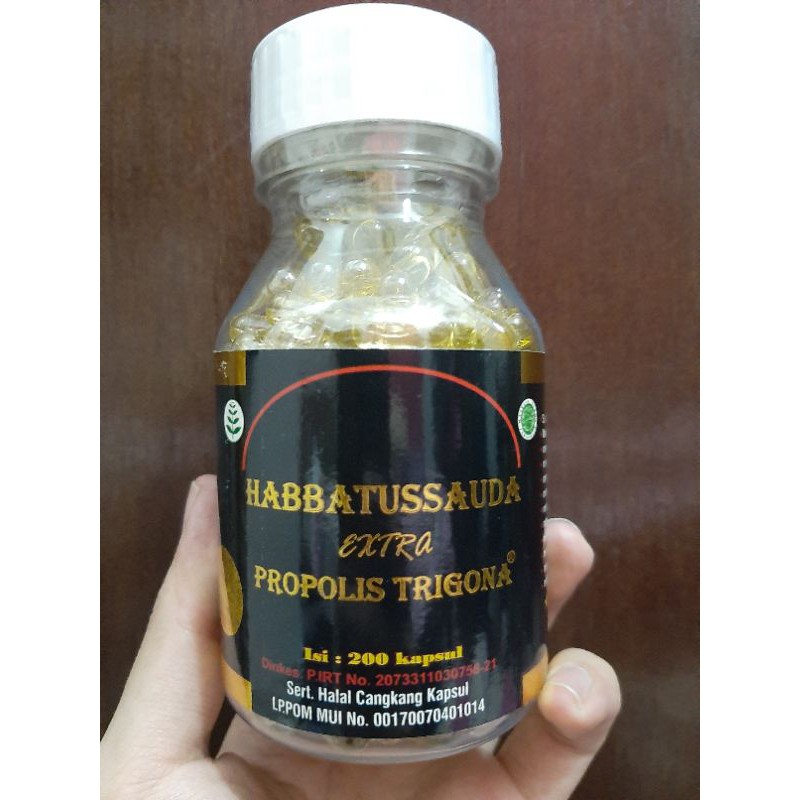 habbatussauda' extra 4in1 isi 200 kapsul
