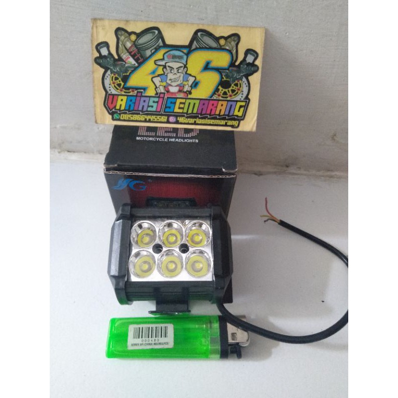 lampu tembak 6mata