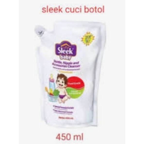 Sleek Cuci Botol Refill 450ml