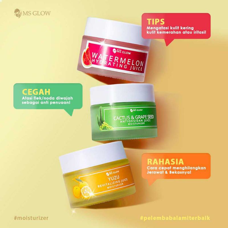 ms glow juice moisturizer