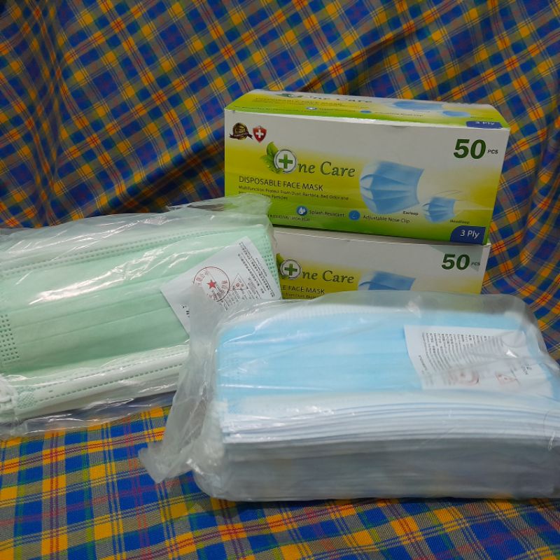 MASKER NE 3PLY ONE CARE EARLOOP
