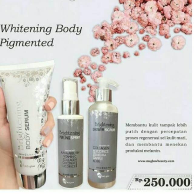 Whitening body pigmend