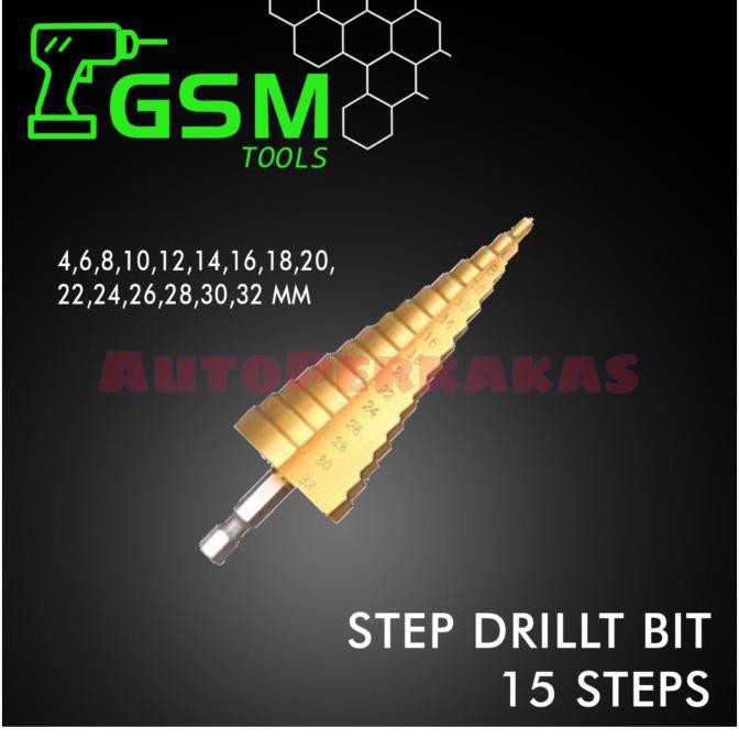 ✅Update!! Mata bor pagoda step drill titanium 4 - 32mm