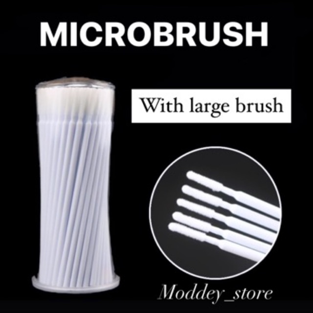 [ 100 PCS ] MICROBRUSH