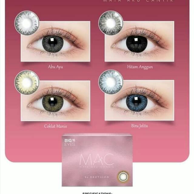 Softlens MAC ( Mata Aku Cantik )