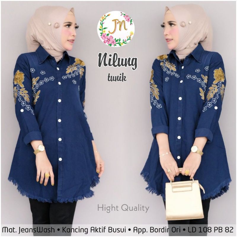 pakaian wanita,tunik