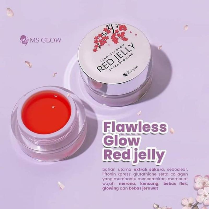 RED JELLY MS GLOW (ORIGINAL 100%)