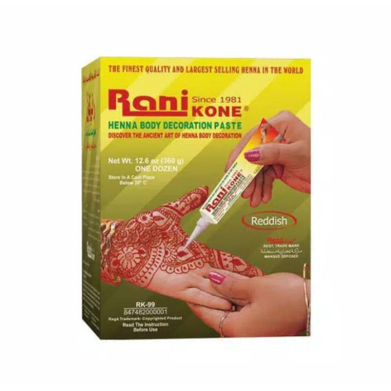 Henna Body per Karton